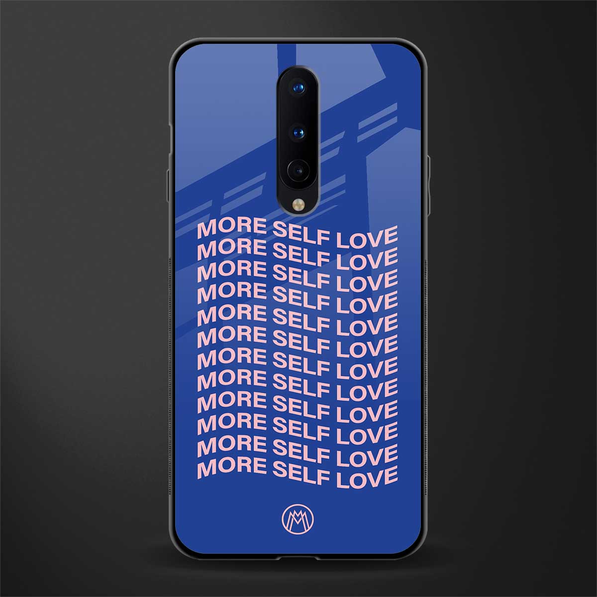 more self love glass case for oneplus 8 image