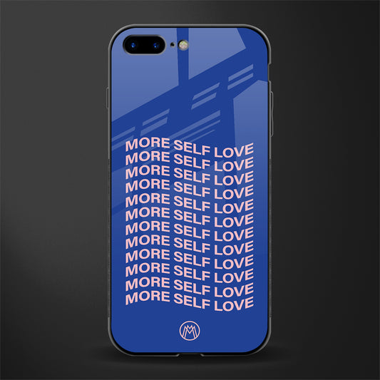 more self love glass case for iphone 7 plus image