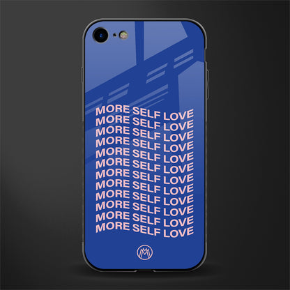 more self love glass case for iphone 7 image
