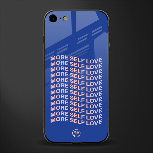 more self love glass case for iphone 7 image