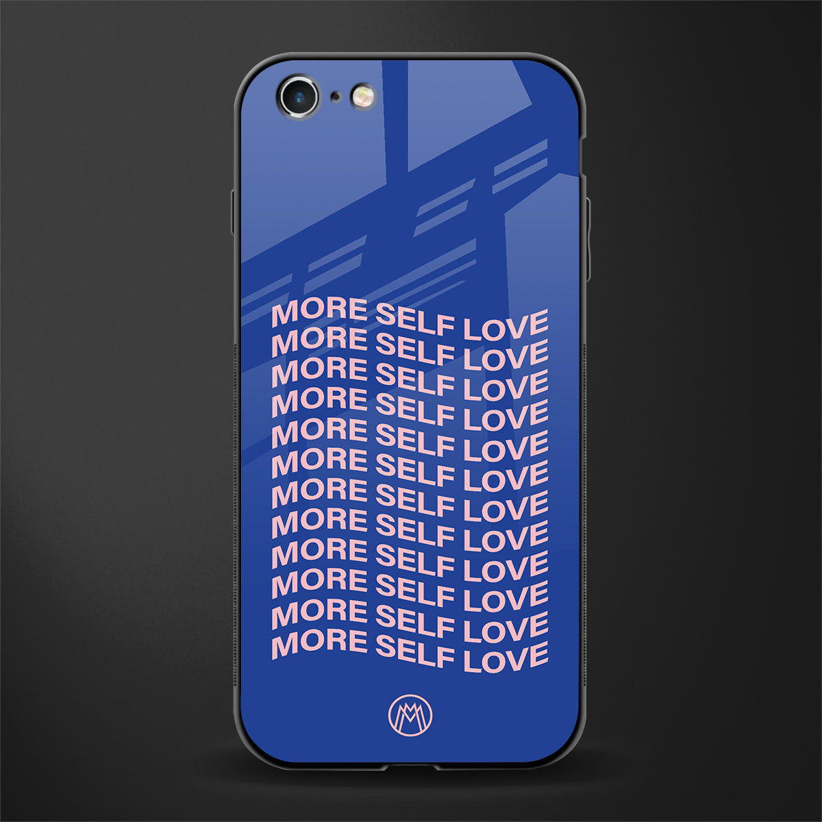 more self love glass case for iphone 6 plus image
