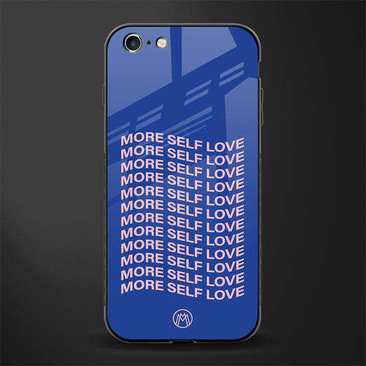 more self love glass case for iphone 6 image