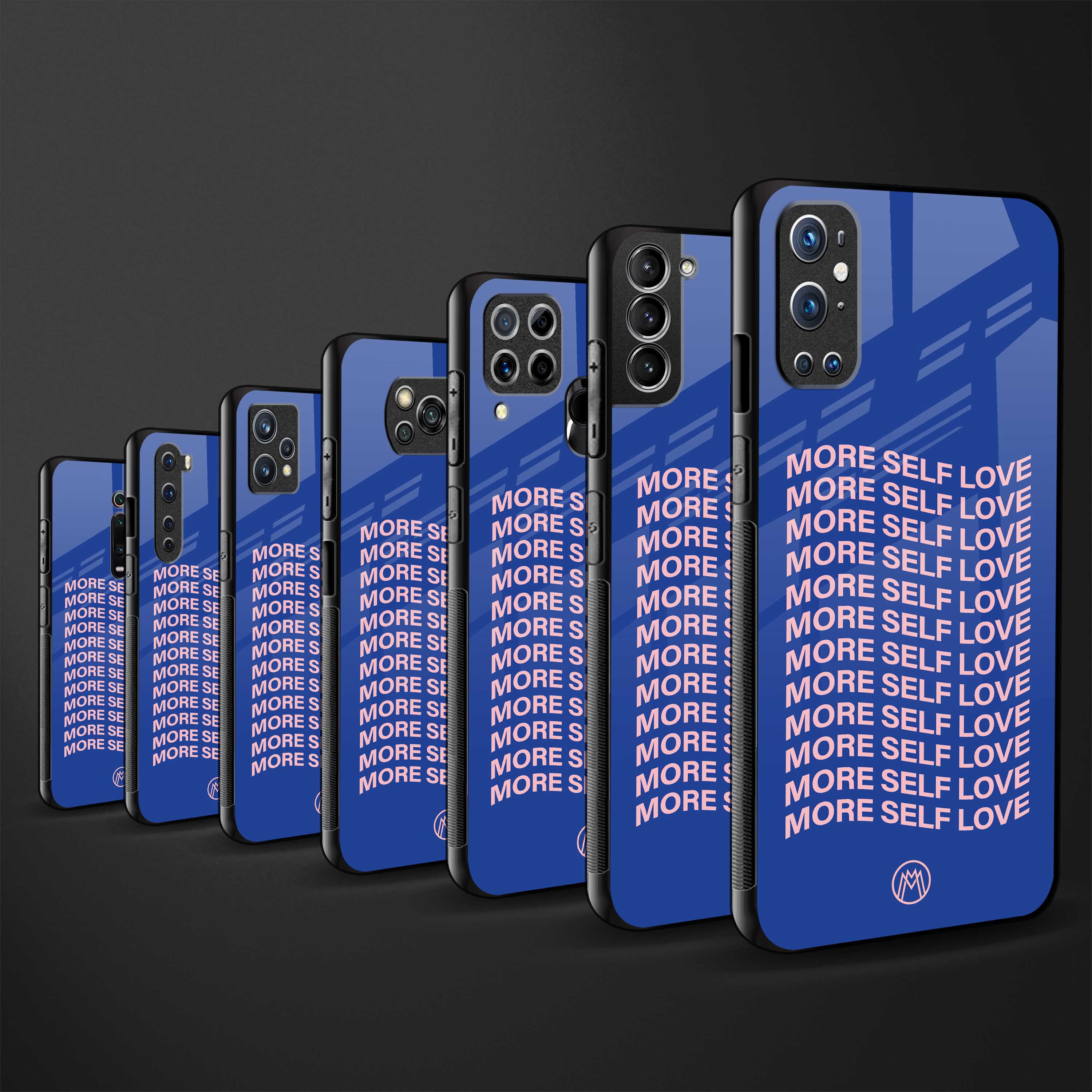 more self love back phone cover | glass case for redmi note 11 pro plus 4g/5g