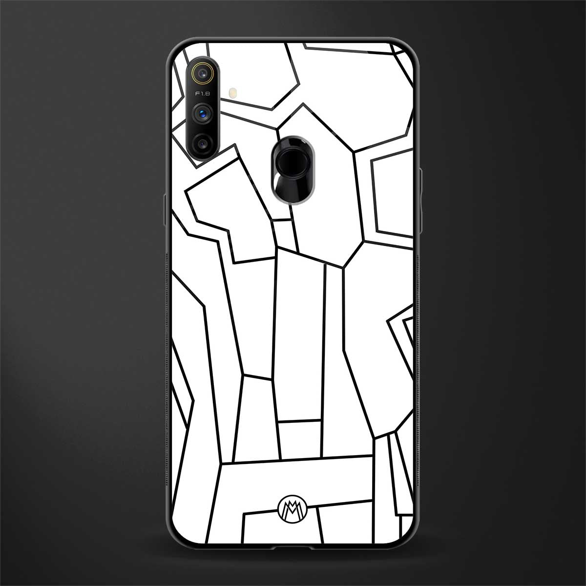 Mosaic Glass Case for realme narzo 10a image