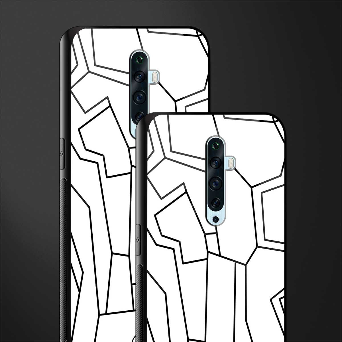 Mosaic Glass Case for oppo reno 2z image-2
