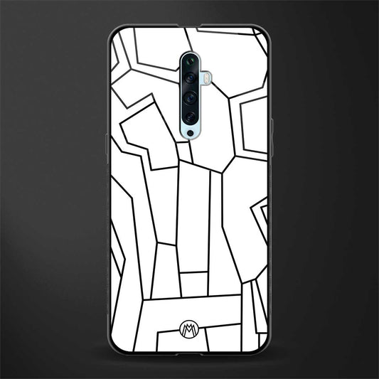 Mosaic Glass Case for oppo reno 2f image