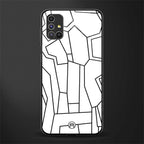 Mosaic Glass Case for samsung galaxy m51 image