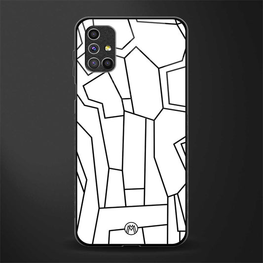 Mosaic Glass Case for samsung galaxy m31s image