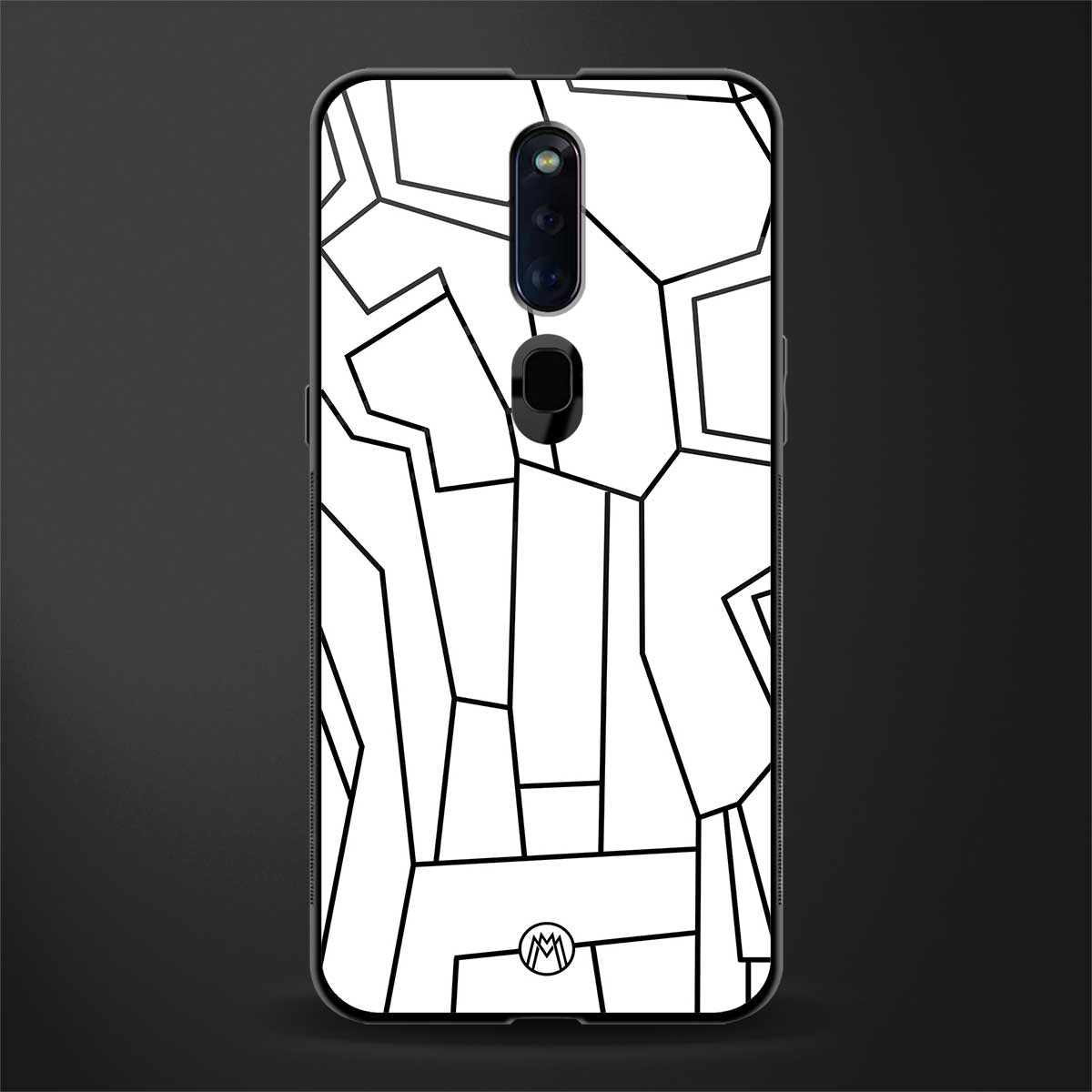 Mosaic Glass Case for oppo f11 pro image