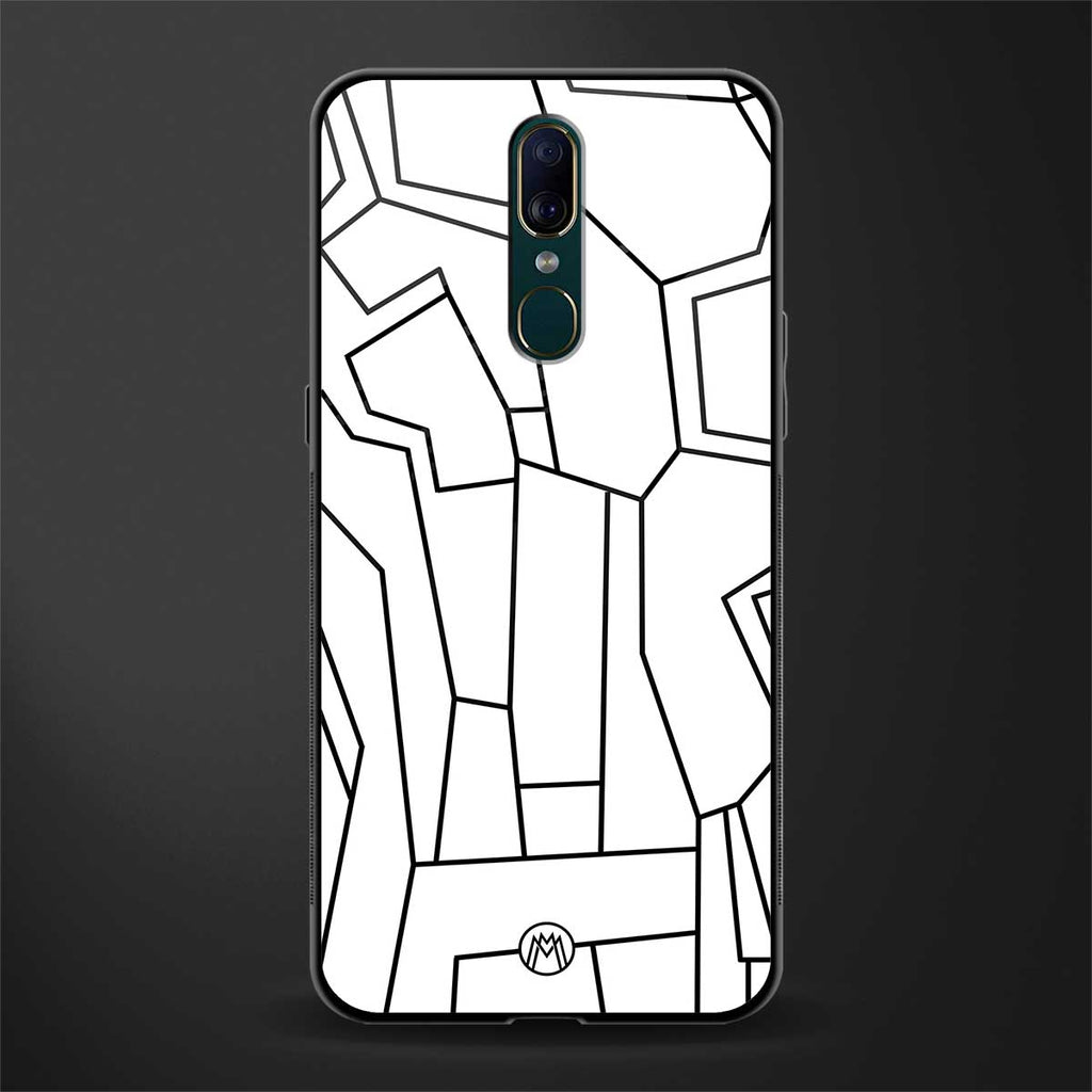 Mosaic Glass Case for oppo a9 image