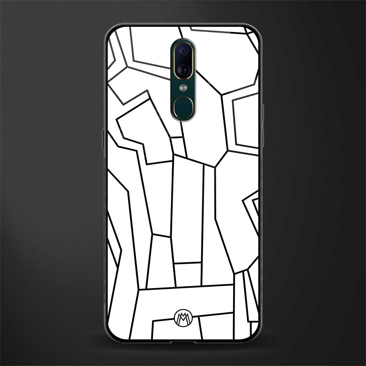 Mosaic Glass Case for oppo a9 image