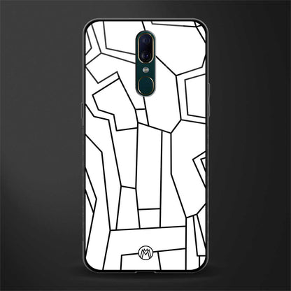 Mosaic Glass Case for oppo f11 image