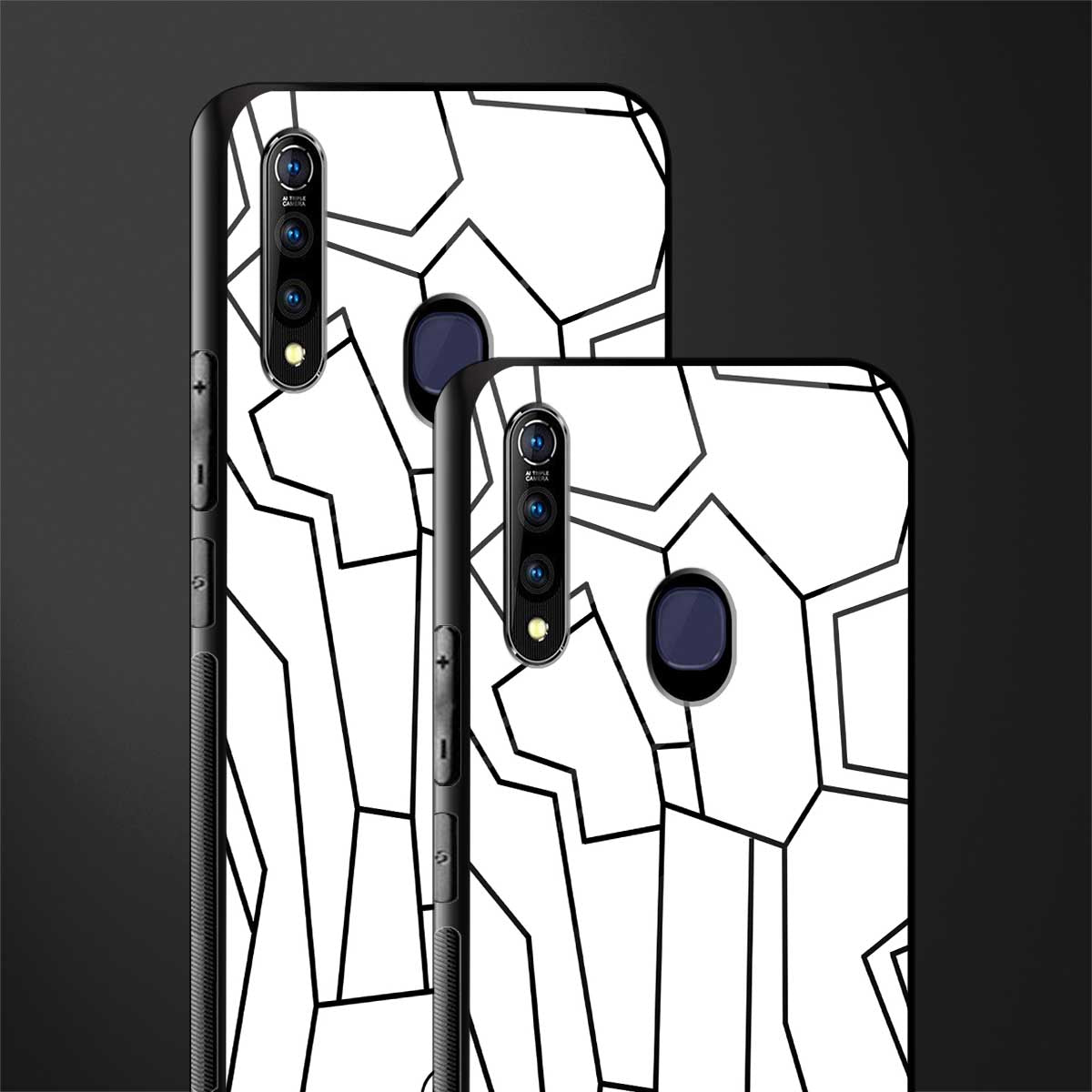 Mosaic Glass Case for vivo z1 pro image-2