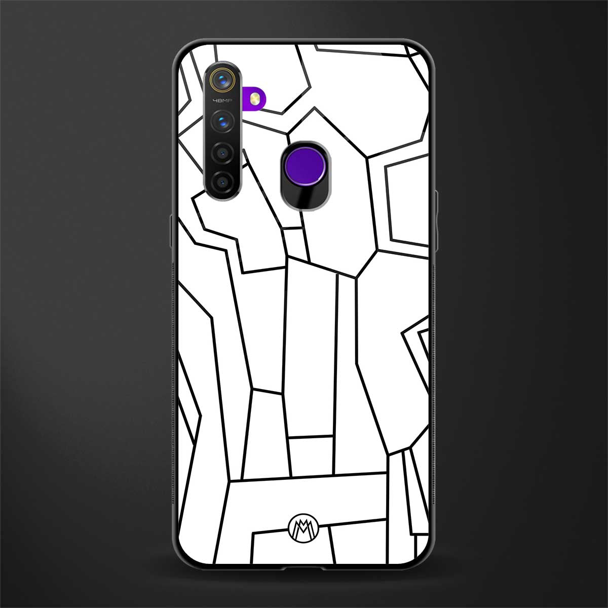 Mosaic Glass Case for realme 5 image