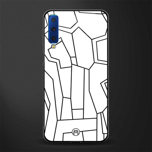 Mosaic Glass Case for samsung galaxy a7 2018 image