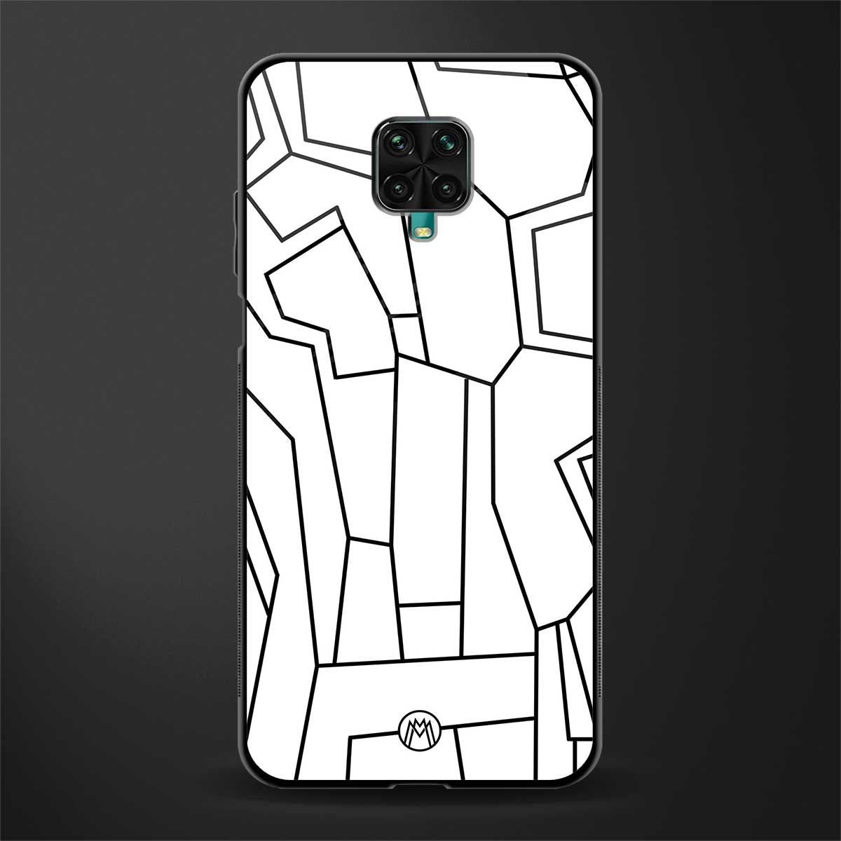Mosaic Glass Case for poco m2 pro image