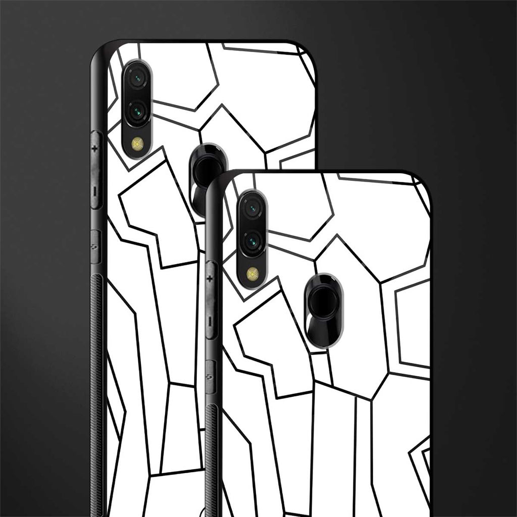 Mosaic Glass Case for redmi note 7 pro image-2