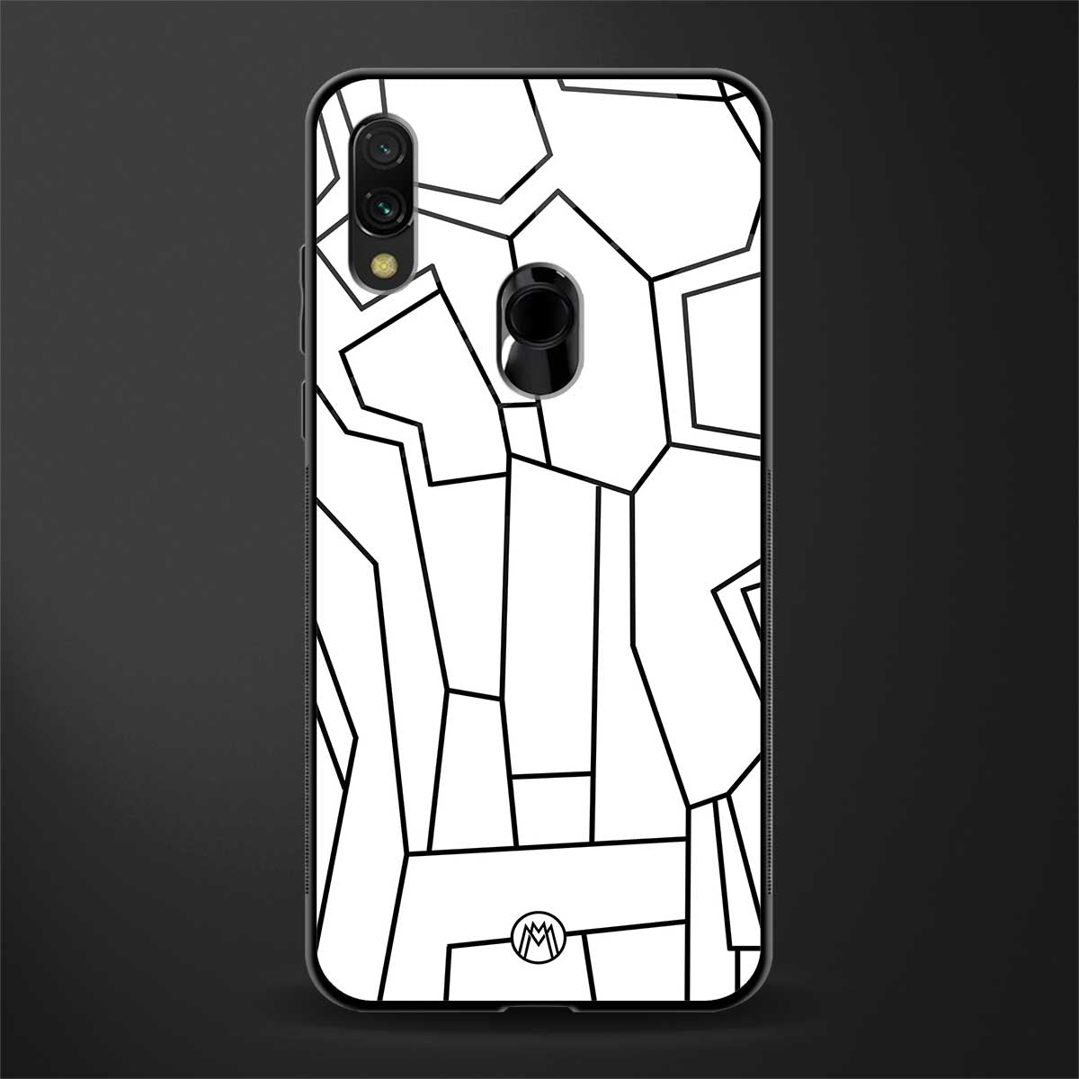 Mosaic Glass Case for redmi y3 image