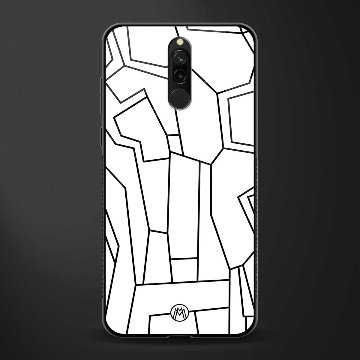 Mosaic Glass Case for redmi 8 image