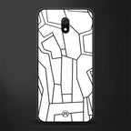Mosaic Glass Case for redmi 8a image