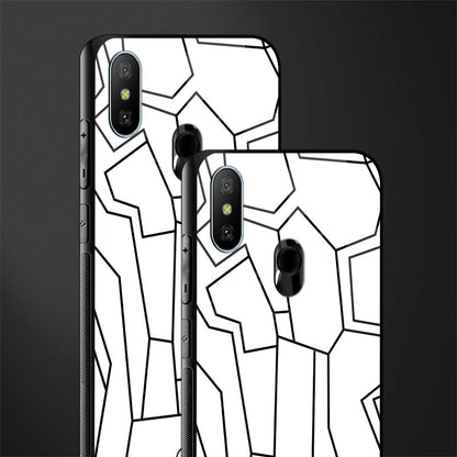 Mosaic Glass Case for redmi 6 pro image-2