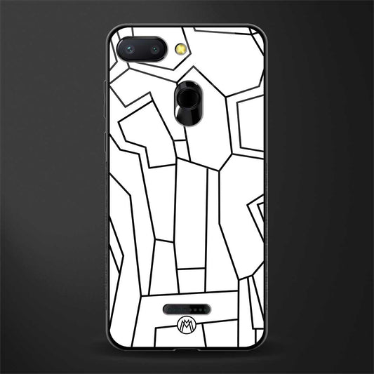 Mosaic Glass Case for redmi 6 image