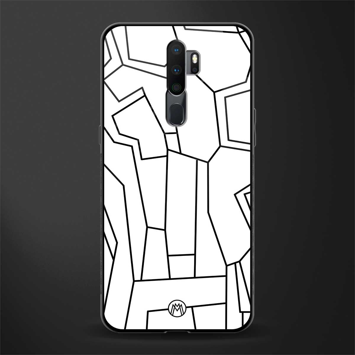 Mosaic Glass Case for oppo a5 2020 image
