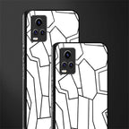 mosaic back phone cover | glass case for vivo y73
