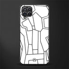 mosaic back phone cover | glass case for samsung galaxy a22 4g
