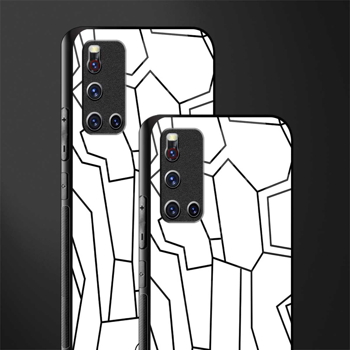 Mosaic Glass Case for vivo v19 image-2