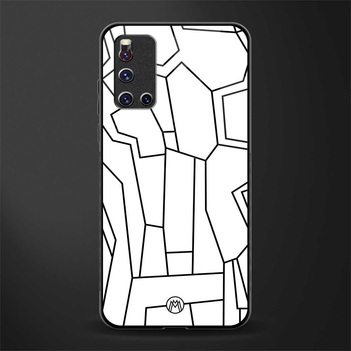 Mosaic Glass Case for vivo v19 image