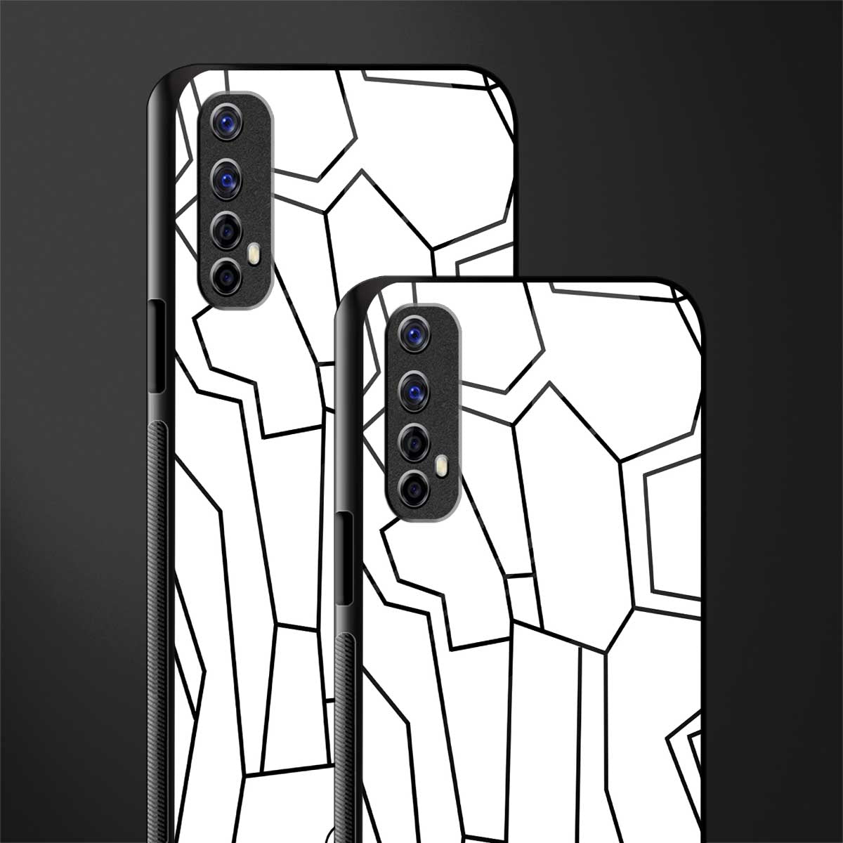 Mosaic Glass Case for realme narzo 20 pro image-2