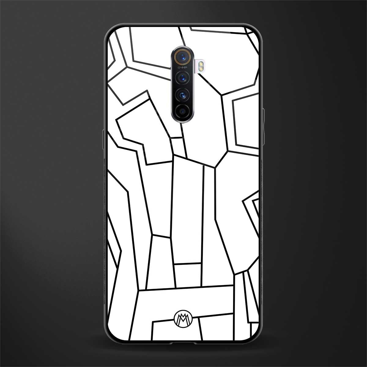 Mosaic Glass Case for realme x2 pro image