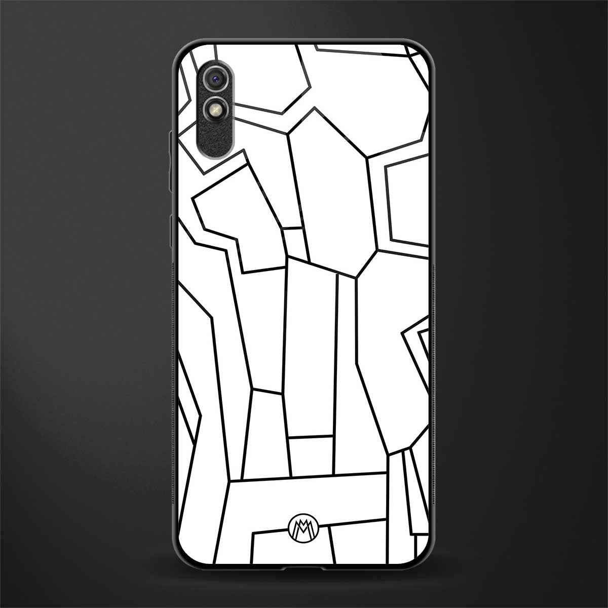 Mosaic Glass Case for redmi 9i image