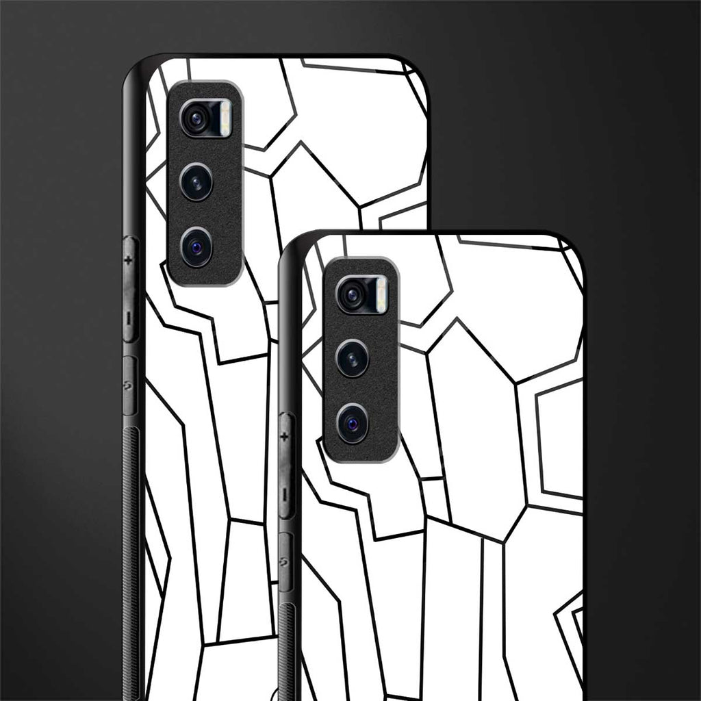 Mosaic Glass Case for vivo v20 se image-2