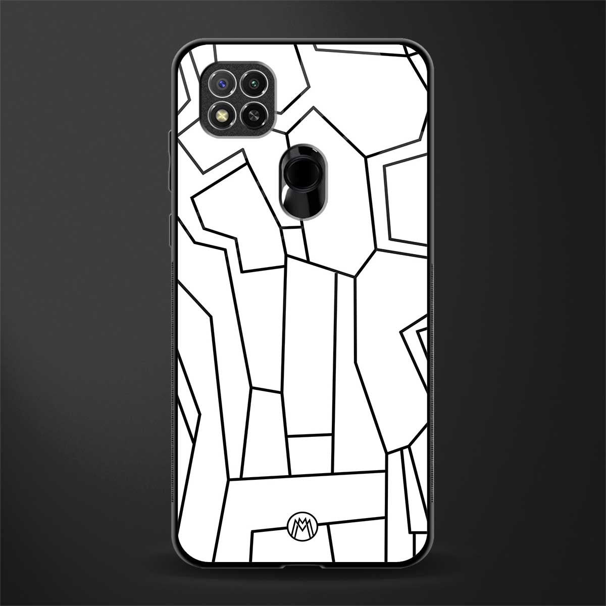 Mosaic Glass Case for redmi 9 image