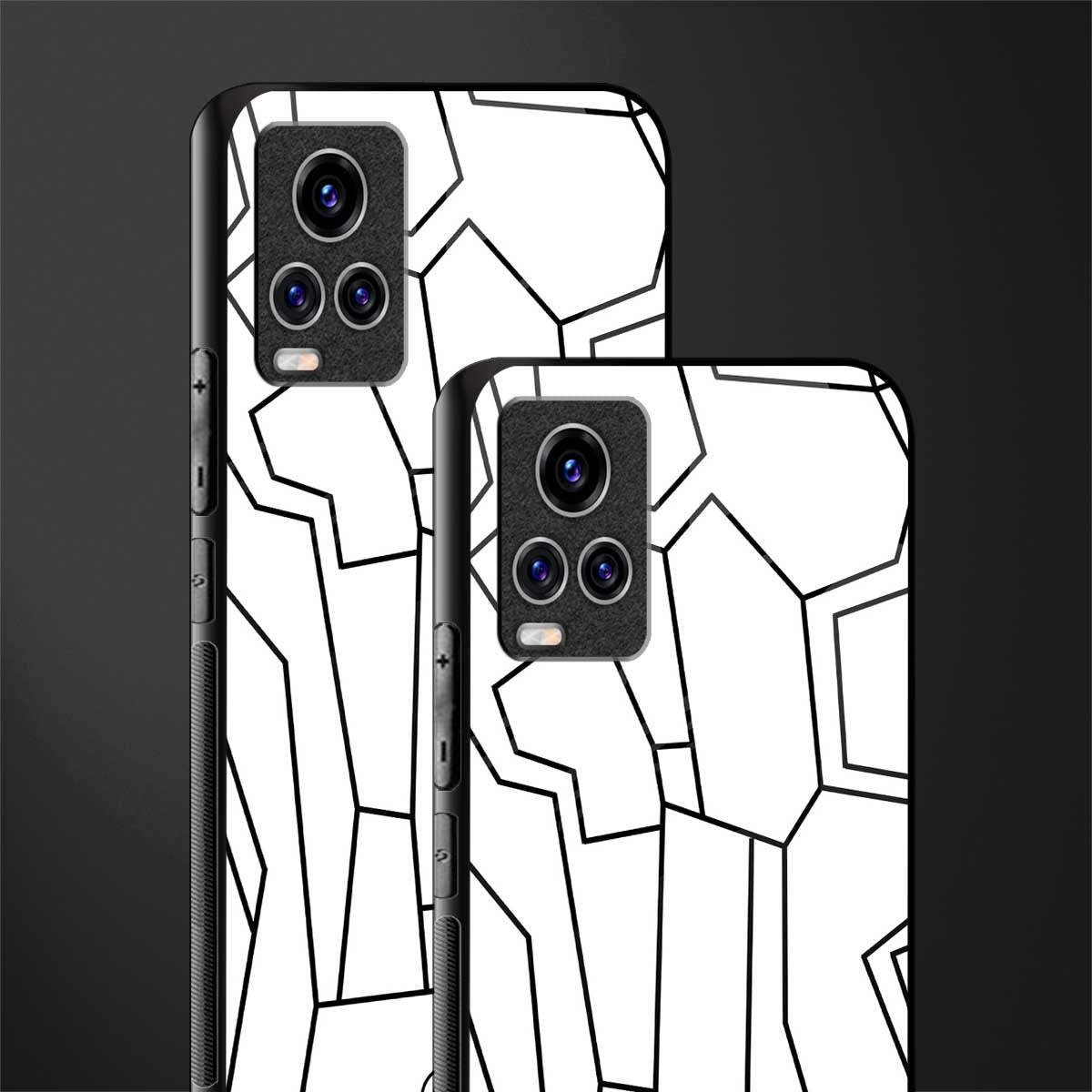 Mosaic Glass Case for vivo v20 pro image-2