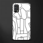 Mosaic Glass Case for realme x7 pro image