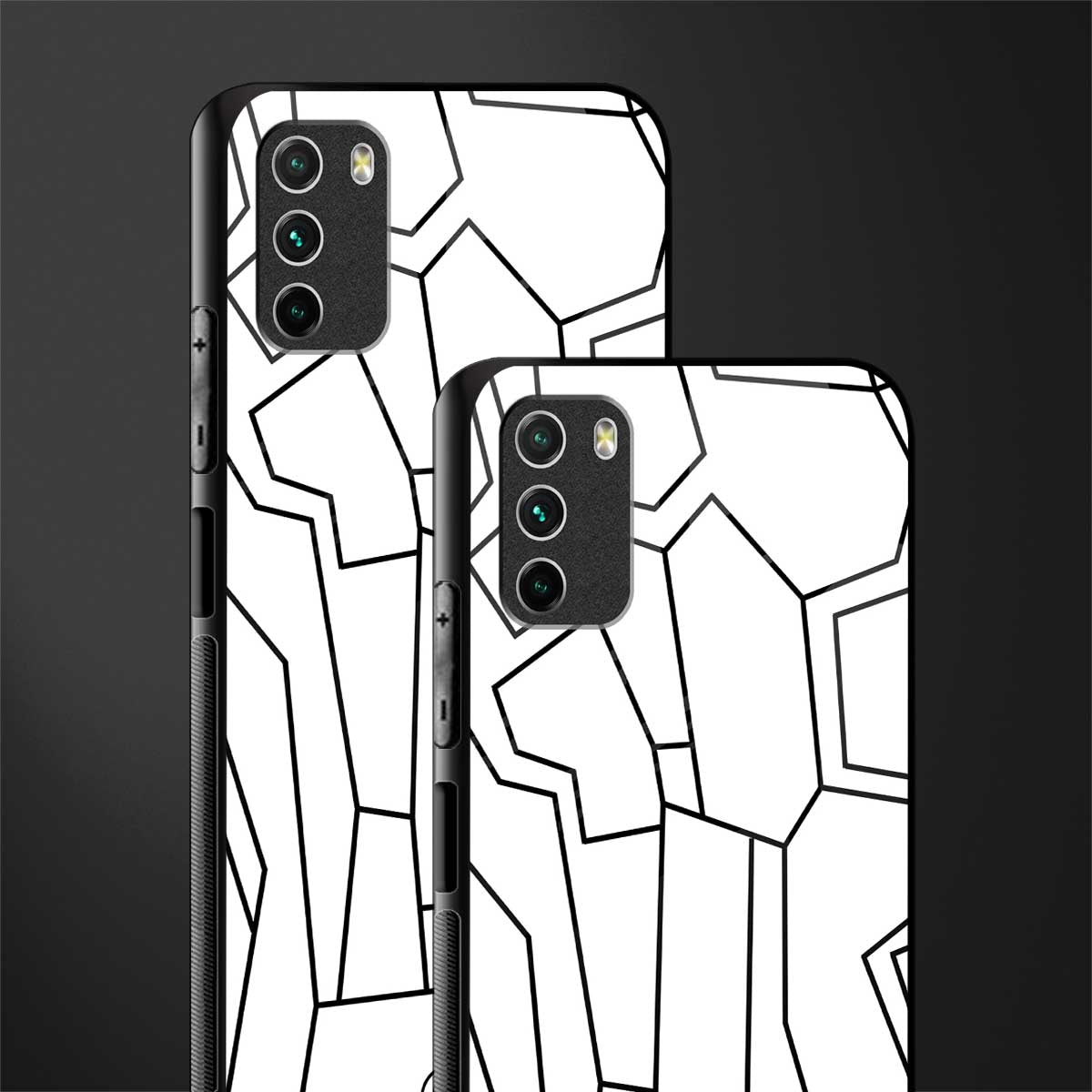 Mosaic Glass Case for poco m3 image-2