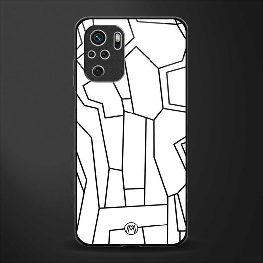 Mosaic Glass Case for redmi note 10 image