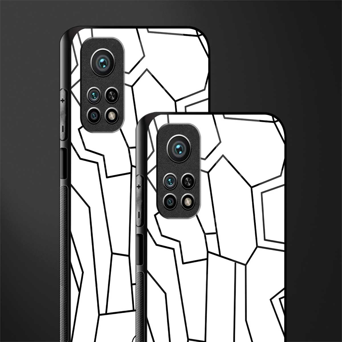 Mosaic Glass Case for mi 10t pro image-2