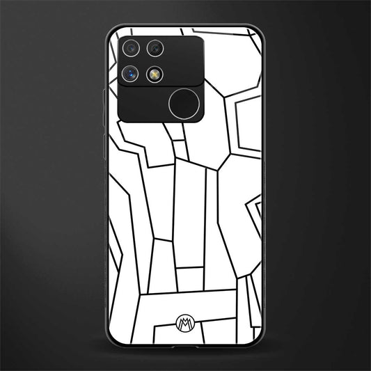 mosaic back phone cover | glass case for realme narzo 50a