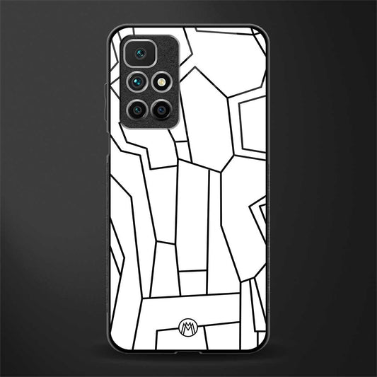 Mosaic Glass Case for redmi 10 prime image