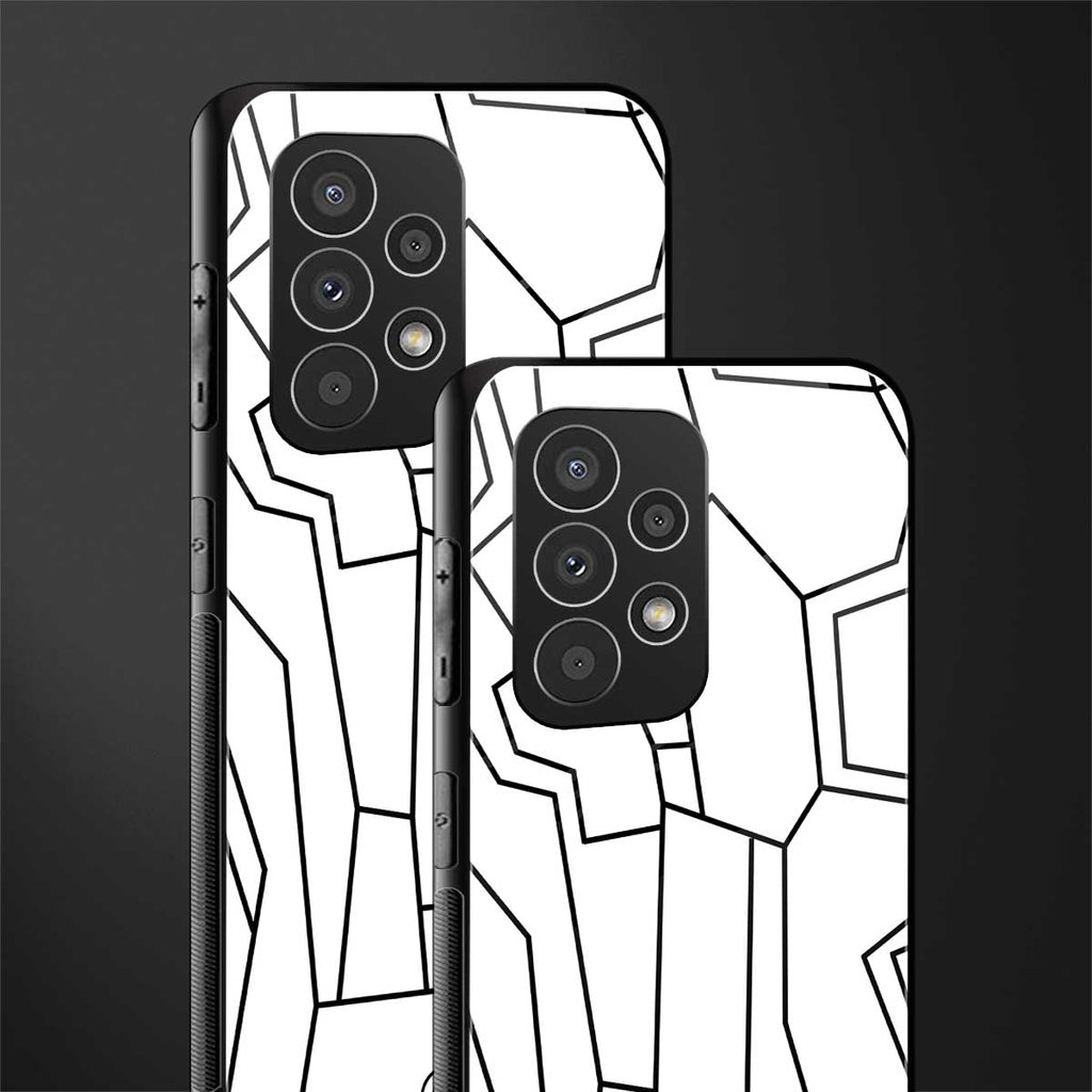 mosaic back phone cover | glass case for samsung galaxy a73 5g