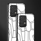 mosaic back phone cover | glass case for samsung galaxy a73 5g