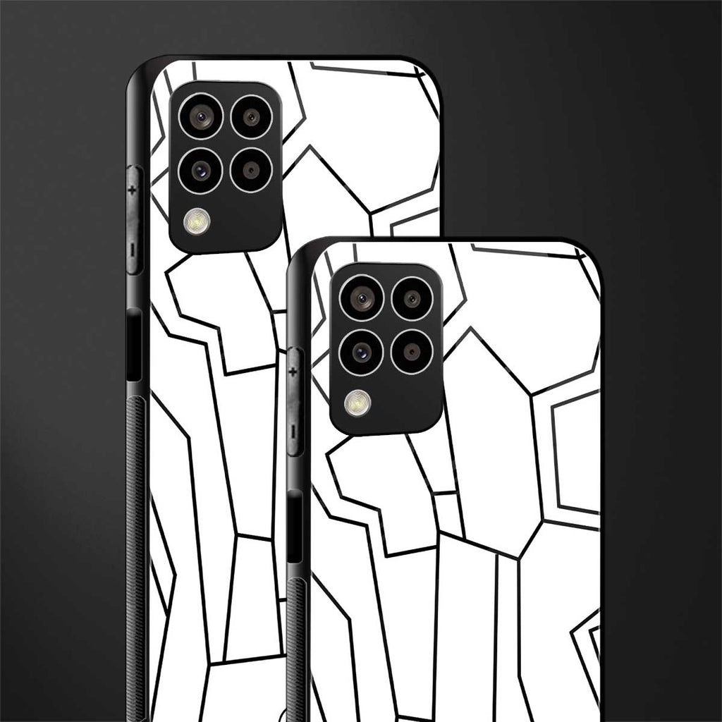 mosaic back phone cover | glass case for samsung galaxy m33 5g