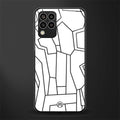 mosaic back phone cover | glass case for samsung galaxy m33 5g