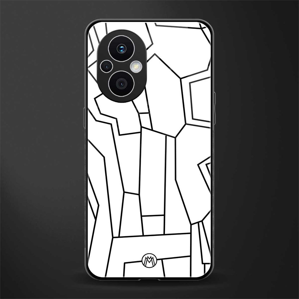 mosaic back phone cover | glass case for oppo f21 pro 5g