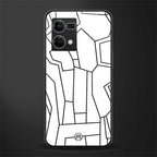 mosaic back phone cover | glass case for oppo f21 pro 4g