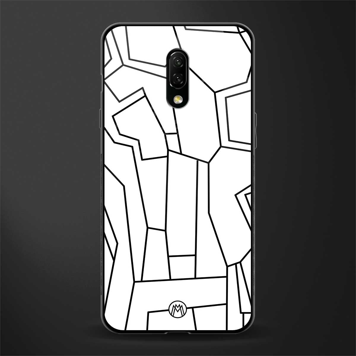 Mosaic Glass Case for oneplus 7 image